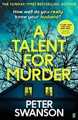 Kartonierter Einband A Talent for Murder von Peter Swanson