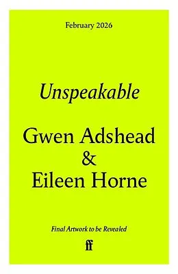 E-Book (epub) Unspeakable von Gwen Adshead