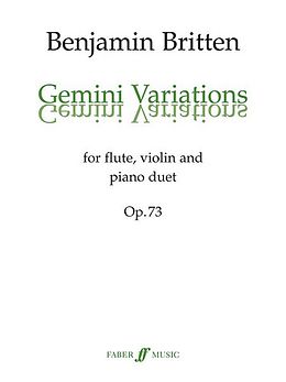 Benjamin Britten Notenblätter Gemini Variations op.73 version