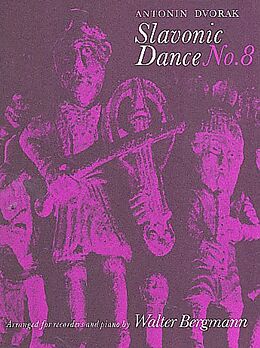 Antonin Leopold Dvorak Notenblätter Slavonic Dance no.8 op.46,8 for
