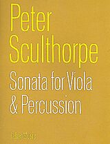 Peter Sculthorpe Notenblätter Sonata for viola and
