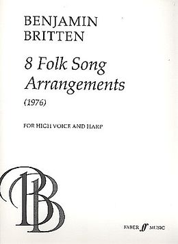 Benjamin Britten Notenblätter 8 Folk Songs