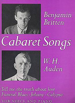 Benjamin Britten Notenblätter Cabaret Songs
