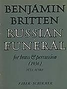 Benjamin Britten Notenblätter Russian Funeral