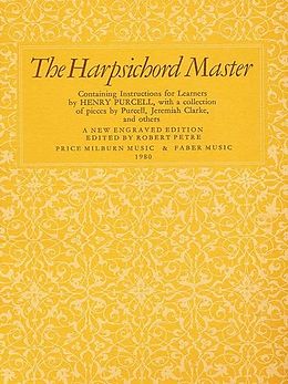 Henry Purcell Notenblätter The Harpsichord Master