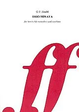 Georg Friedrich Händel Notenblätter Trio Sonata