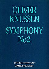 Oliver Knussen Notenblätter Symphony no.2 op.7