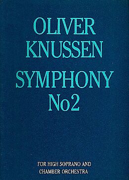 Oliver Knussen Notenblätter Symphony no.2 op.7