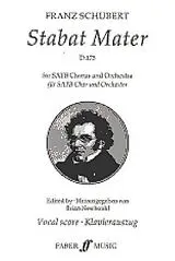 Franz Schubert Notenblätter STABAT MATER D175 FUER CHOR UND