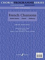  Notenblätter French Chansons für gem Chor