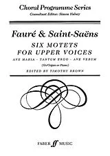 Gabriel Urbain Fauré Notenblätter Fauré and Saint-Saens