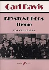 Carl Davis Notenblätter Keystone Kops theme for orchestra