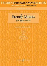  Notenblätter French Motets for upper voices