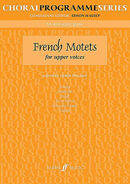 Notenblätter French Motets for upper voices
