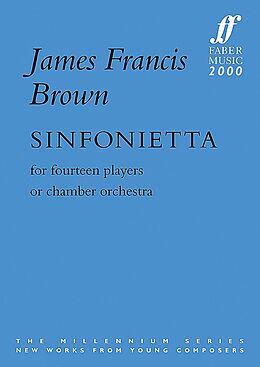 James Francis Brown Notenblätter Sinfonietta for 14 players