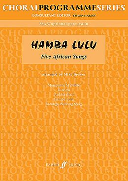 Hamba Lulu Notenblätter 5 AFRICAN SONGS FOR