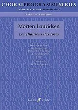 Morten Lauridsen Notenblätter Les chansons des roses