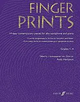  Notenblätter Fingerprints for alto saxophone and piano