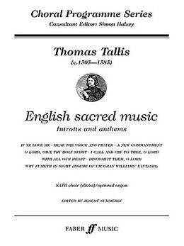 Thomas Tallis Notenblätter English sacred music introits