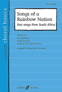  Notenblätter Songs of a Rainbow Nation