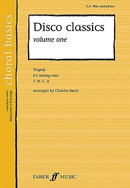  Notenblätter Disco Classics vol.1 for sa men chorus