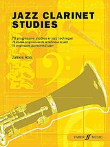James Rae Notenblätter Jazz Clarinet Studies