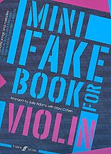  Notenblätter Mini Fake Bookfor violin
