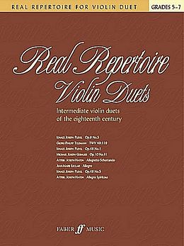  Notenblätter Real Repertoire Violin Duets