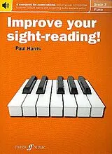 Paul Harris Notenblätter Improve your Sight-Reading! Grade 3 (+audio online)
