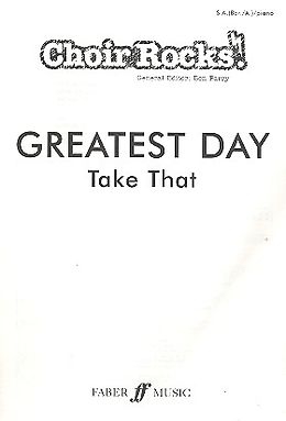 Gary Barlow Notenblätter Greatest Day for female chorus