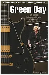  Notenblätter Green DayGuitar Chord Songbook
