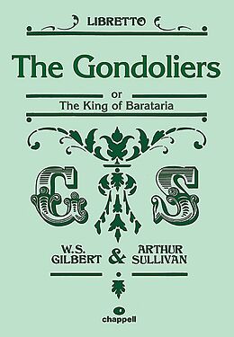 Arthur Seymour Sullivan Notenblätter FM3995 The Gondoliers