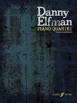 Danny Elfman Notenblätter Piano Quartet