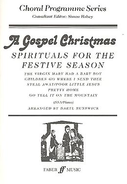  Notenblätter A Gospel Christmas Spirituals for the festive Season