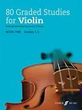 E-Book (epub) 80 Graded Studies for Violin Book 1 von Jessica O'Leary