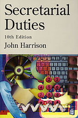 Couverture cartonnée Secretarial Duties 10th Edition - Paper de John Harrison