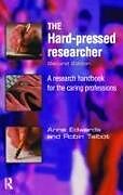 Couverture cartonnée The Hard-Pressed Researcher de Anne Edwards, Robin Talbot