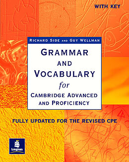 Couverture cartonnée Grammar & Vocabulary CAE & CPE Workbook With Key New Edition de Richard Side, Guy Wellman