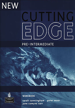 Couverture cartonnée New Cutting Edge (Pre-Intermediate): New Cutting Edge Pre-Intermediate Workbook No Key de Sarah Cunningham, Peter Moor, Jane Carr
