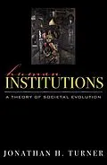 E-Book (epub) Human Institutions von Jonathan H. Turner