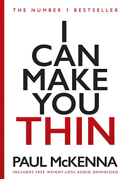 Couverture cartonnée I Can Make You Thin de Paul McKenna