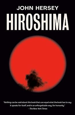 Couverture cartonnée Hiroshima de John Hersey