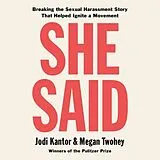 Audio CD (CD/SACD) She Said von Jodi Kantor, Megan Twohey, Rebecca Lowman