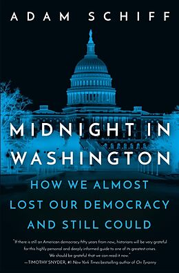 Fester Einband Midnight in Washington von Adam Schiff