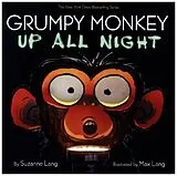Pappband, unzerreissbar Grumpy Monkey Up All Night von Suzanne Lang, Max Lang