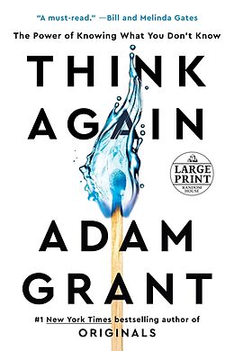 Couverture cartonnée Think Again de Adam Grant