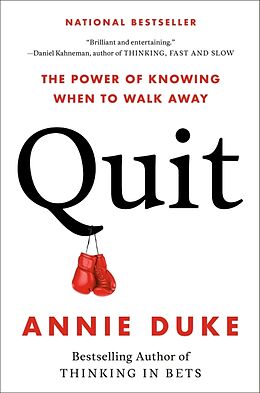 Livre Relié Quit de Annie Duke