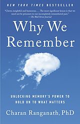 Couverture cartonnée Why We Remember de Charan Ranganath