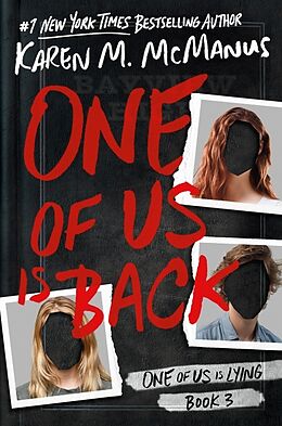 Livre Relié One of Us Is Back de Karen M. McManus