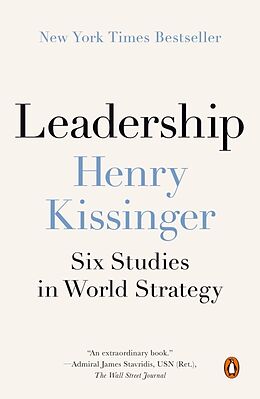 Couverture cartonnée Leadership de Henry Kissinger